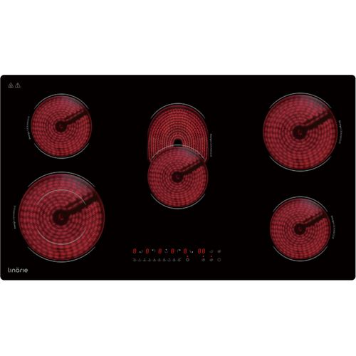 Plaque Vitrocéramique Encastrable Linarie Lin90c5z 5 Zones