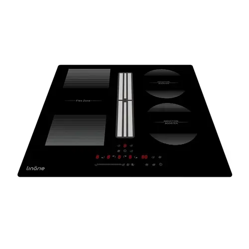 Table Induction Aspirante Linarie Tulle Lin60dai1f2z 4 Foyers Dont 1 Flex Zone - Encastrable 60 Cm