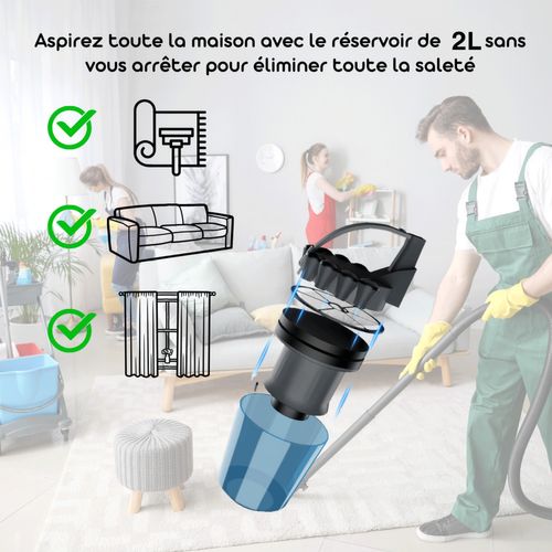 Aspirateur Traîneau Linarie Lh700bvcc Sans Sac