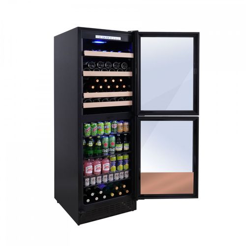 Cave à Vin Service Agcv140vn2z2d Multi-températures Lecépage 220 Bouteilles 2 Portes 438 Litres