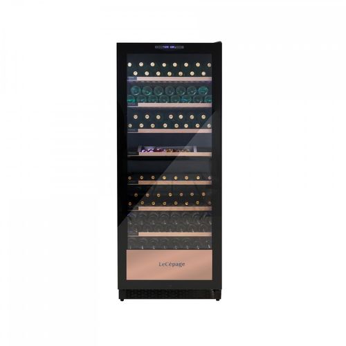 Cave à Vin Service Agcv300vn2z1d Multi-températures Lecépage 185 à 303 Bouteilles 2 Zones