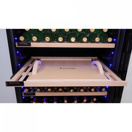 Cave à Vin Service Agcv300vn2z1d Multi-températures Lecépage 185 à 303 Bouteilles 2 Zones