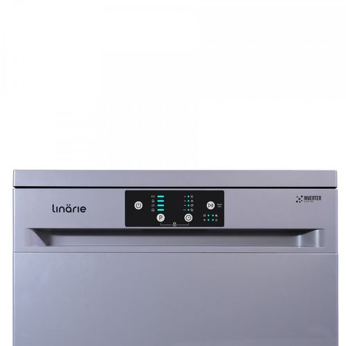 Lave-vaisselle Linarie Limas Lfdw1446dfss 14 Couverts 46db Silver Pose Libre