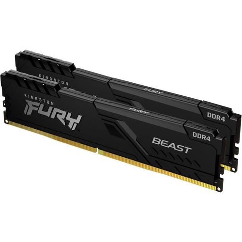Mémoire Fury Beast 16 Go (2 X 8 Go) Ddr4 3600 Mhz Cl17
