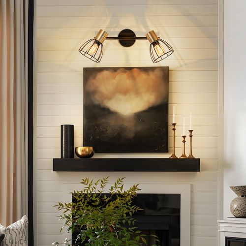 Applique Vintage E14 Orientable 350°  Pour Chambre à Coucher