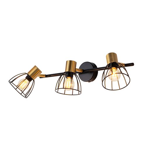 Applique Murale Intérieur 3 Flammes E14 Lampe De Salon Max.25w