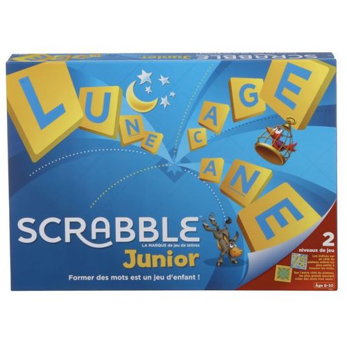 Jeu De Société Scrabble Junior Enfant 2 A 4 Joueurs De 6 A 10 Ans