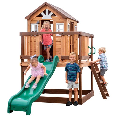 Backyard Discovery Beacon Heights Maisonnette En Bois - Maisonnette De Jardin - Cabane Enfant