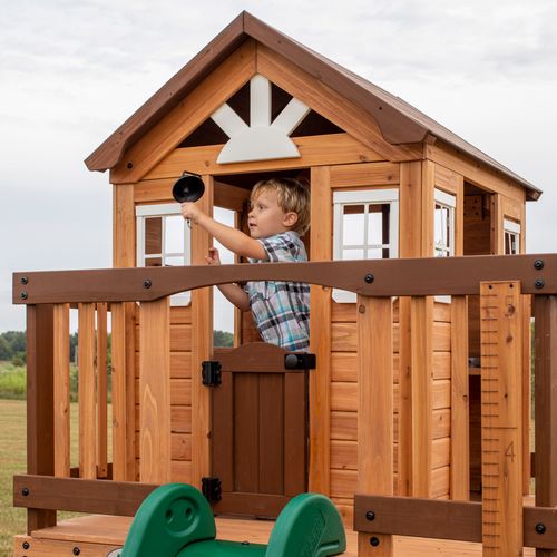 Backyard Discovery Beacon Heights Maisonnette En Bois - Maisonnette De Jardin - Cabane Enfant