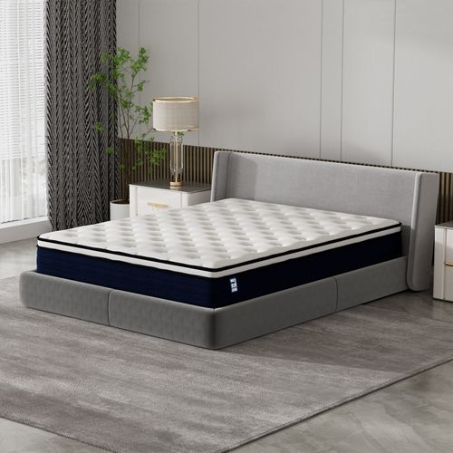 Matelas à Ressorts 140x200 cm 7 zones Fermeté Moyenne, Épaisseur 25 Cm