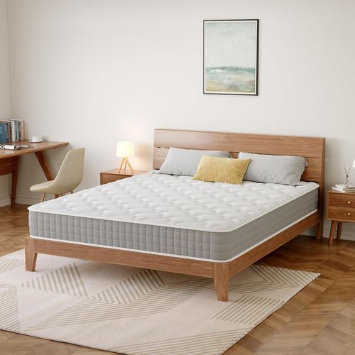 Matelas Ressorts 160x200 Épaisseur 20 Cm Confort,ergonomique 7 Zones Ergonomique