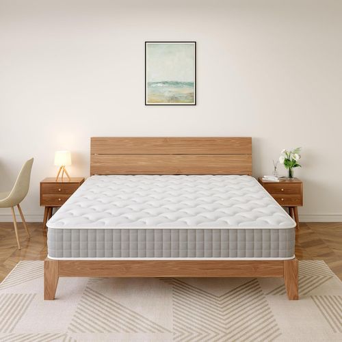 Matelas Ressorts 160x200 Épaisseur 20 Cm Confort,ergonomique 7 Zones Ergonomique