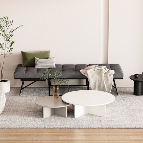 Lit Pliant 76x197 Cm, Canapé-lit 1 Personne Pour Adulte, dossier Réglable Sur 5 Positions