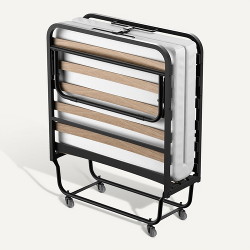 Lit Pliant Adulte 80x190 Cm Avec Matelas De 10 Cm