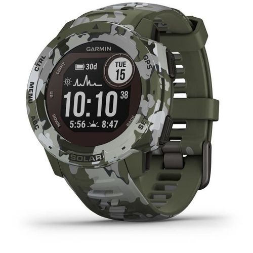 Montre Connectée Instinct Solar Lichen Camo