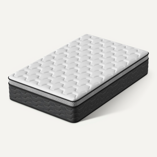 Matelas Ressorts 120x190 Cm, 30 Cm épaisseur, Confort, 7 Zones Ergonomique
