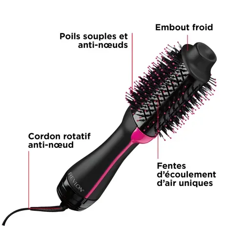 Brosse coiffante REVLON RVDR5222E3 vue détaillée
