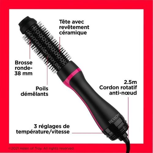 Brosse Séchante Et Coiffante - Rvdr5292e - One Step Style Booster - Ronde 38 Mm