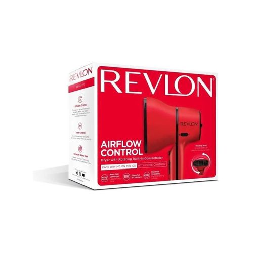 Sèche Cheveux - Airflow Control - Rvdr5320e - Diffuseur Permanent Orientable à 90° - 2000w
