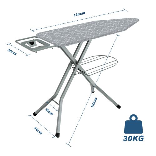 Table à Repasser, planche à Repasser Pliable, pour Centrale Vapeur, système Anti-fermeture