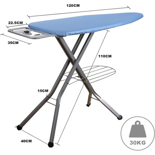 Table à Repasser, planche à Repasser Pliable, pour Centrale Vapeur, système Anti-fermeture