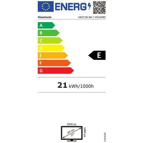 Écran PC Value Series Va2718-sh 27" LED Full Hd 5 Ms Noir