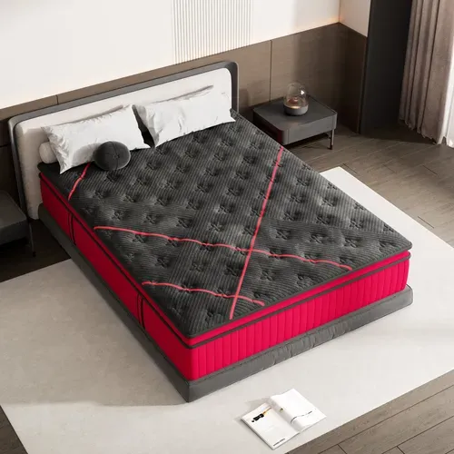 Matelas Ressorts ensachés 160x200 Cm, épaisseur 30 cm