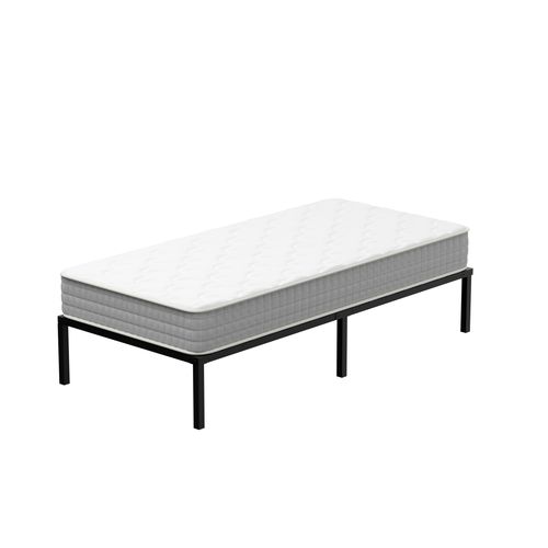 Ensemble Matelas Ressort 90x190 Cm, épaisseur 20 cm + cadre à lattes