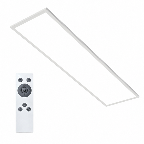 Plafonnier LED Pour Salon 100 X 25 Cm Plafonnier 13.5w Intensité Variable Avec Télécommande