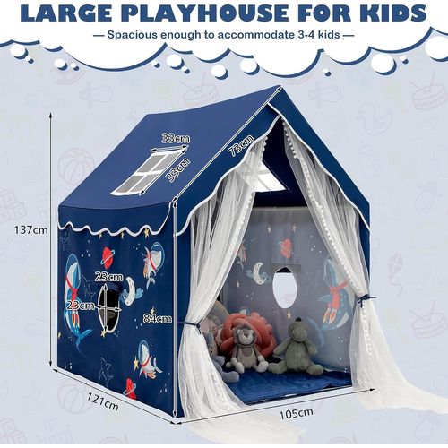 Pop It Up Tente De Jeu Maisonnette Pompiers Pour Enfants Avec Sol Imprimé Spécial