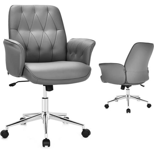 Fauteuil De Bureau Moderne, Bascule Réglable En Hauteur, Accoudoirs Rembourrés