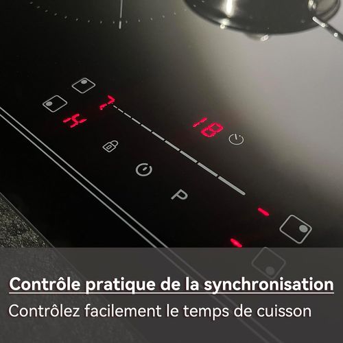 Plaque À Induction 60Cm Avec Deux Zones Flexibles, Plaque À Induction 4