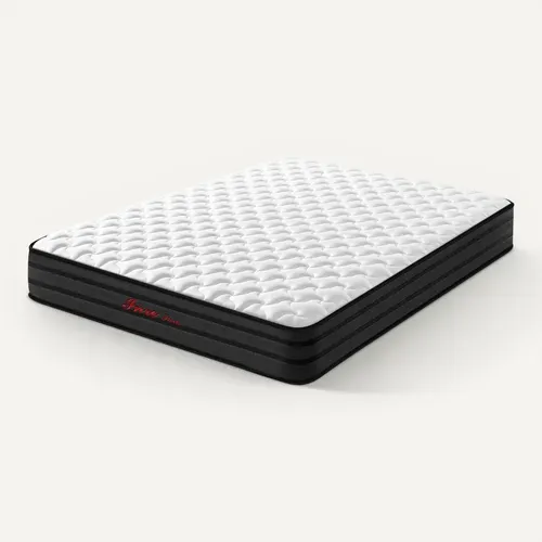 Matelas Mousse 140x190 cm INRE Epaisseur 25 cm Réversible