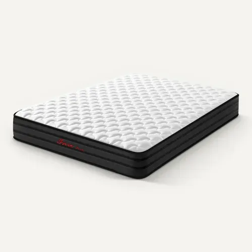 Matelas Mousse 160x200 cm INRE Epaisseur 25 cm Réversible