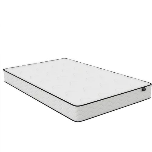 Matelas Ressort 140x200 Cm - INRE, Epaisseur 20 cm, confort Ferme - Tissu confortable