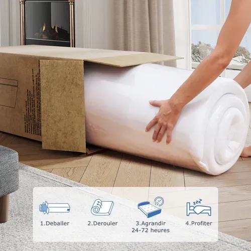 Matelas À Ressorts 160x200 Cm – épaisseur 30 Cm – Confort équilibré
