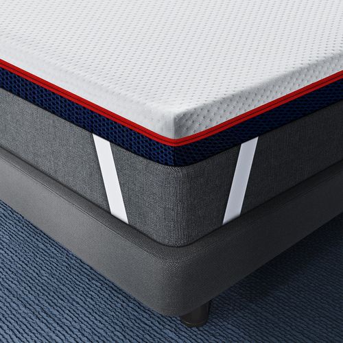 Surmatelas 160x200 Cm - épaisseur 10 Cm - Déhoussable - Tissu Confortable