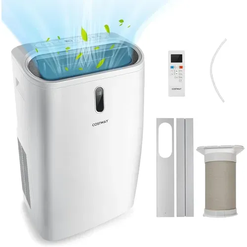 Climatiseur Mobile 5 En 1 R290 16000btu classe Energétique A