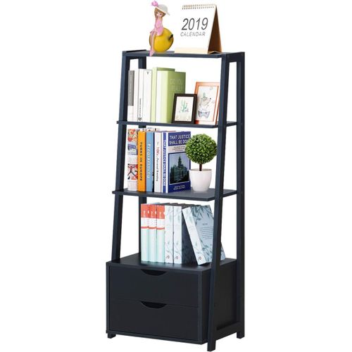 WOLTU Bibliothèque, Meuble de Rangement, Bibliothèque Étagère Rangement
