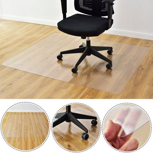 Tapis Protège Sol Antidérapant En Pvc Pour Parquet Stratifié Tapis De Bureau 150x120cm