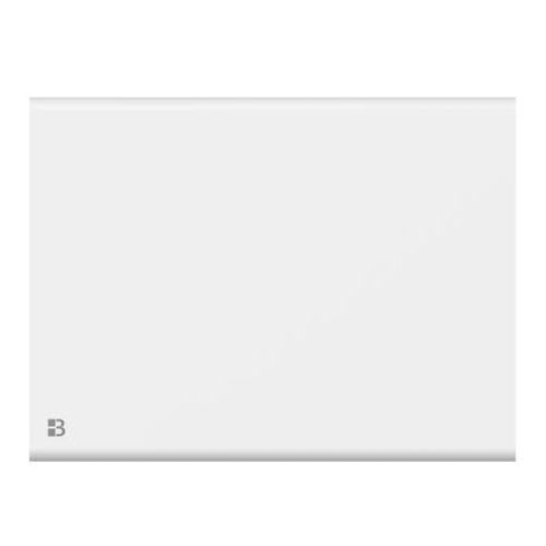 Radiateur électrique Fixe à Inertie Sèche Céramique+film 1000w  Freya Horizontal Blanc