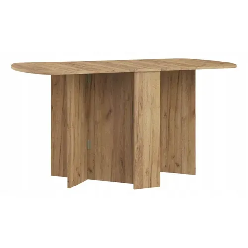 Table à Manger Ovale Pliante Couleur Or Artisan 150x80 Cm Modèle:homni 2 Table Pliable Papillon