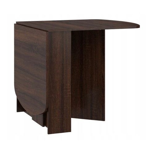 Table À Manger Ovale Pliante Sonoma Sombre 150x80 cm