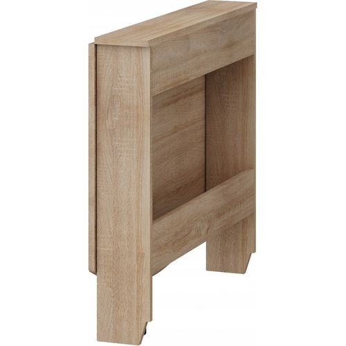 Table à Manger Semi-ovale Pliante Chêne Sonoma 81x80 Cm Modèle:homni 6 Table Pliable Papillon