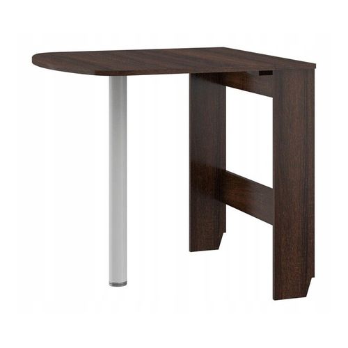 Table à Manger Semi-ovale Pliante Sonoma Sombre 81x80 Cm Modèle:homni 6 Table Pliable Papillon
