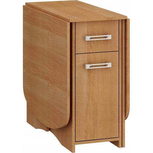 Table à Manger Ovale Pliante Avec 2 Tiroirs Aulne 160x80 Cm Modèle:homni 2 Table Pliable