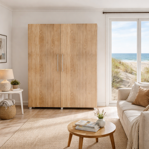 Armoire Lit Escamotable Vertical 160x200 Cm Sonoma Artisan Avec Porte Lit Rabattable Lit Mural Todor