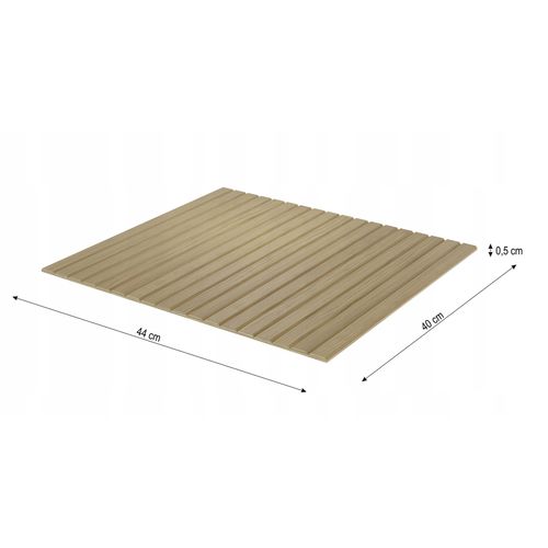 Tablette Pliable Plateau Pour Accoudoir De Canapé Couleur Chêne 40x44cm Wood