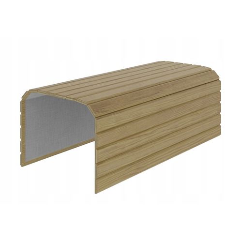 Tablette Pliable Plateau Pour Accoudoir De Canapé Couleur Chêne 40x44cm Wood