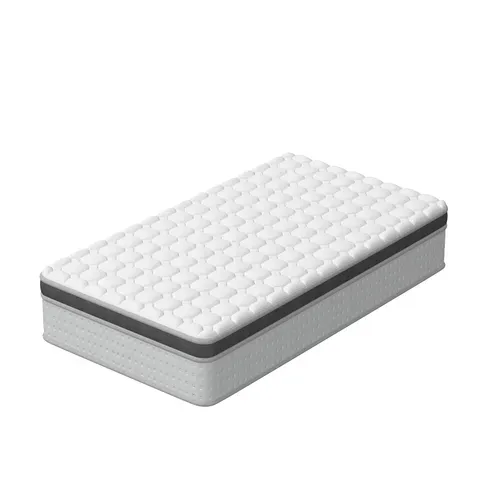 Matelas Ressorts Ensachés 90x190 Cm Accueil Mémoire De Forme ép.25 Cm
